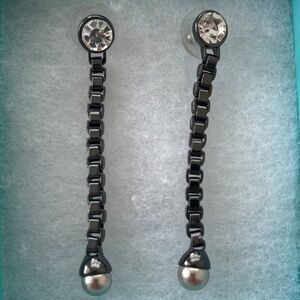 Ann Taylor Chain Drop Earrings